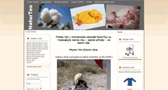 Desktop Screenshot of naturtex.cz
